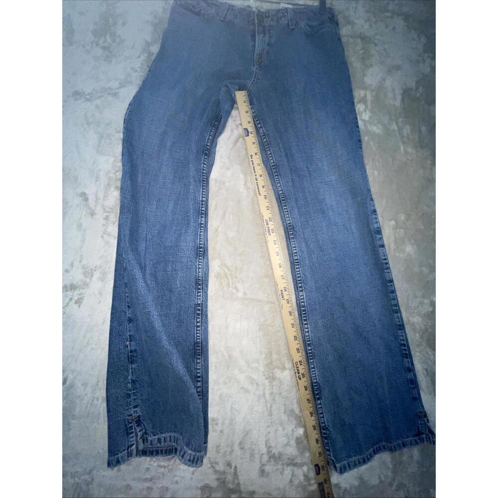 Lucky Brand Dungarees Jeans By Gene Montesano Women’s Size 12/31 (34Wx32L Actual - Picture 9 of 16
